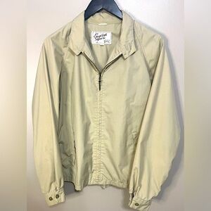 English Squire Vintage Beige Khaki Jacket Size 42-Long